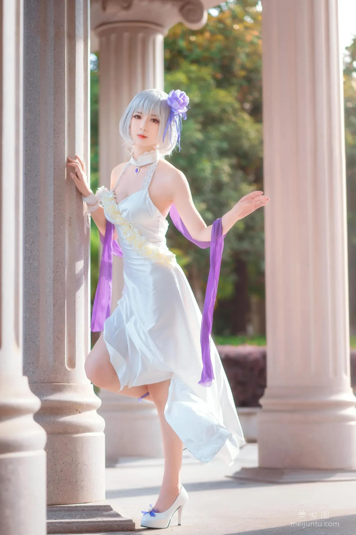 [Cosplay] 弥音音ww - 天狼星 纯白蔷薇