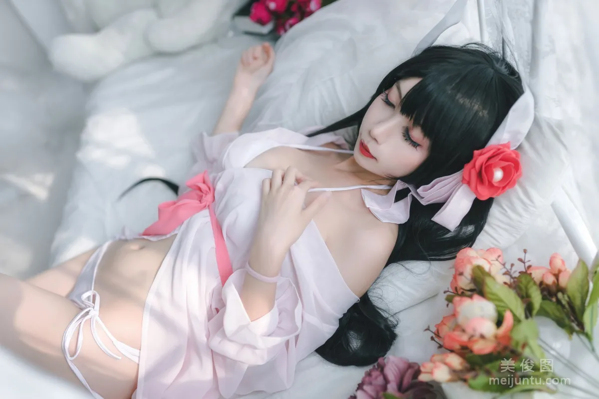 [Cosplay] 迷失人形QUQ - 鲟（比叡）月下巡游 写真集