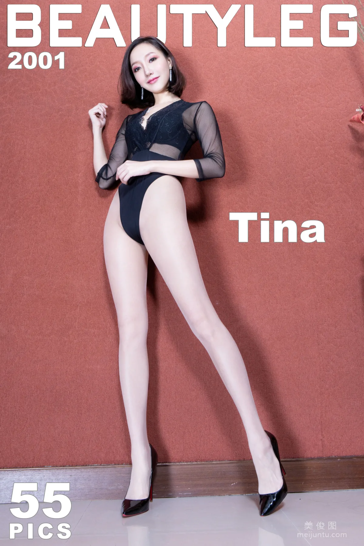 [Beautyleg] No.2001 Tina - 透视情趣高叉美腿写真