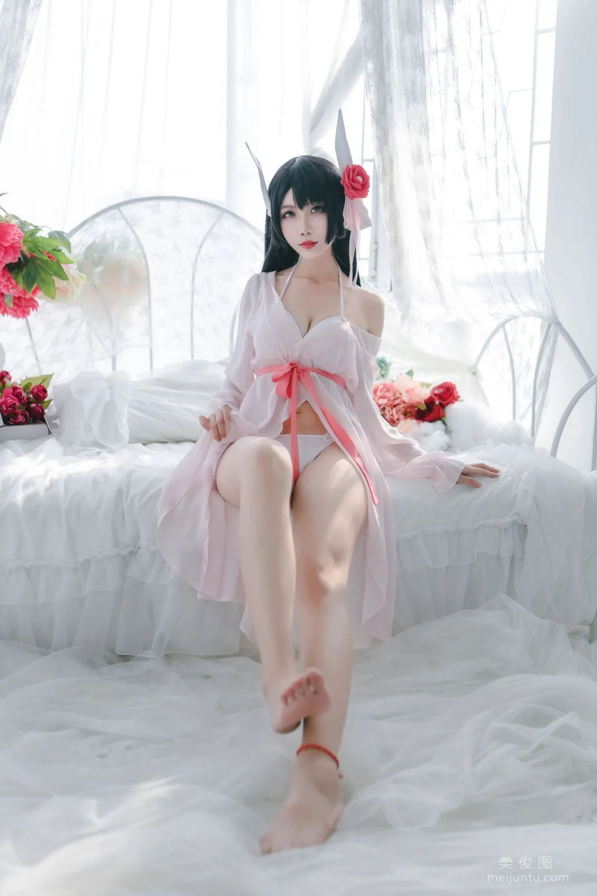 [Cosplay] 迷失人形QUQ - 鲟（比叡）月下巡游 写真集