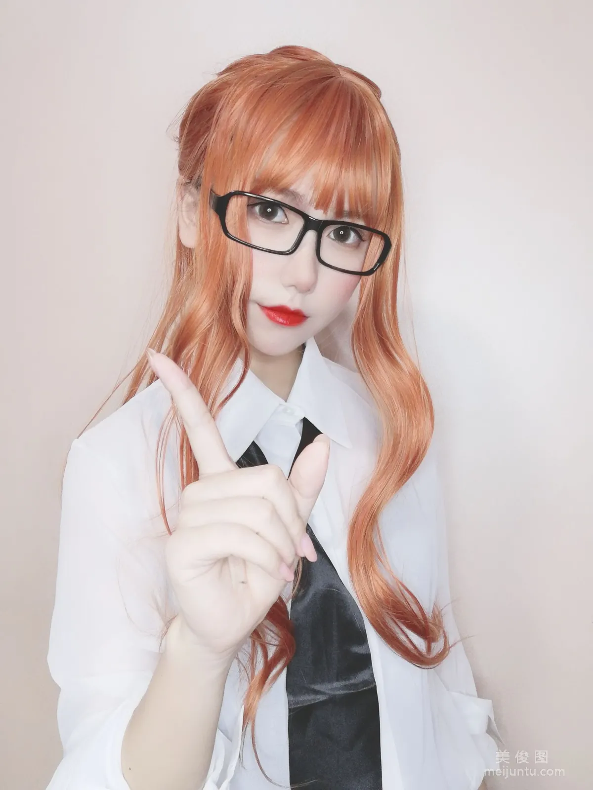 [Cosplay] 芋圆侑子SJ_ - 黑丝女教师 写真集