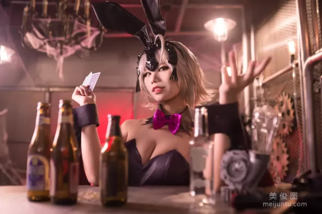 [Cosplay] Coser萱-KaYa - 黑贞 兔女郎