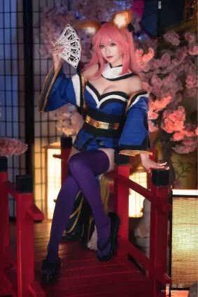 [Cosplay] 动漫博主铁板烧鬼舞w - 玉藻前 原皮