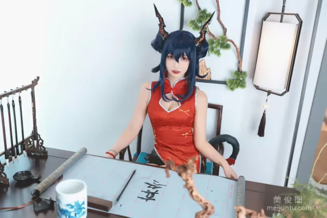 [Cosplay] 神楽坂真冬 - 旗袍魔女 写真集