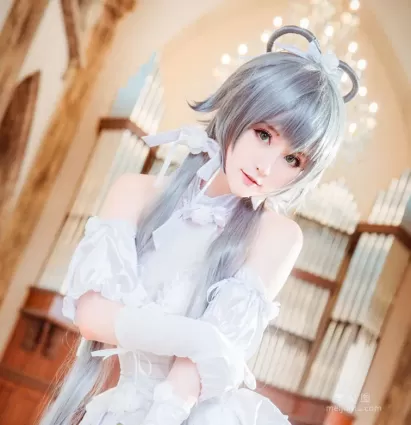 [Cosplay] 萌宠博主yui金鱼 - 洛天依花嫁