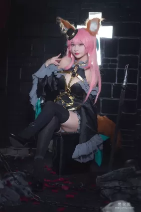 [Cosplay写真] 铁板烧鬼舞w - 玉藻前 魔术