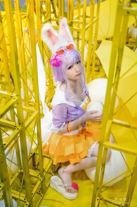 [Cosplay] 弦音sic - 王者荣耀 公孙离蜜橘之夏