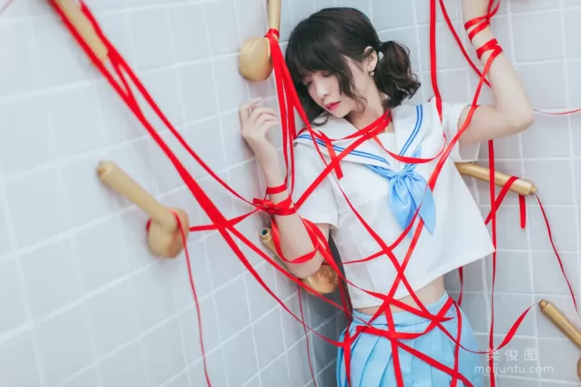 [Cosplay] 疯猫ss - 浴室JK 写真集