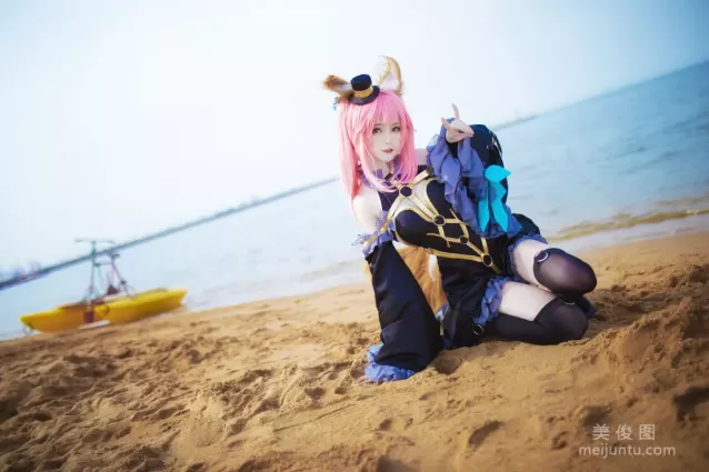 [Cosplay] 萌宠博主yui金鱼 - 魔术师玉藻前