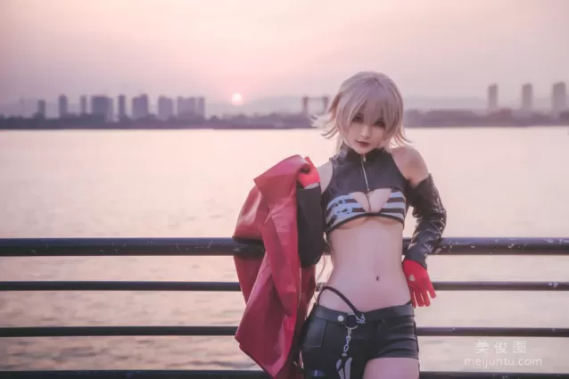 [Cosplay] 铁板烧鬼舞w - 中山码头黑贞黑呆双人