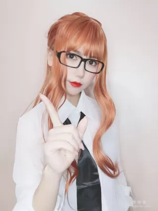 [Cosplay] 芋圆侑子SJ_ - 黑丝女教师 写真集