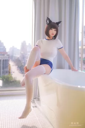 [Cosplay] Coser萱-KaYa - 小狼体操服