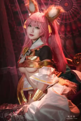 [Cosplay] 铁板烧鬼舞w - 玉藻前 神话 写真集