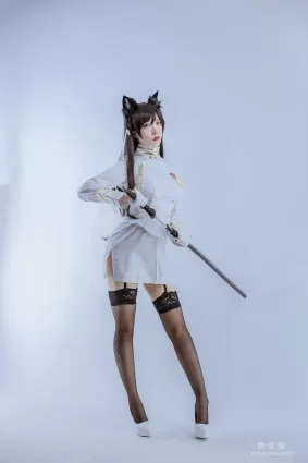 [Cosplay] 二佐Nisa - 犬之眷之碧蓝爱宕 军装