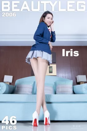 [Beautyleg] No.2006 Iris - 肉丝校服美腿+黑丝OL写真
