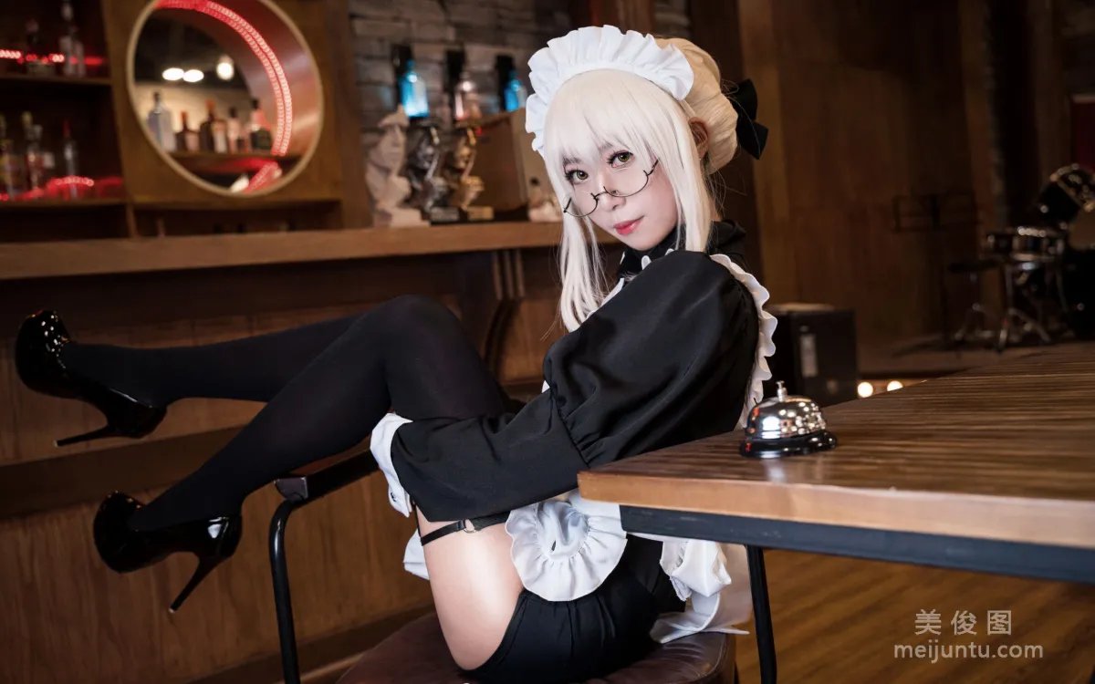 [Cosplay写真] Money冷冷 - 95式玉玲珑-黑呆女仆