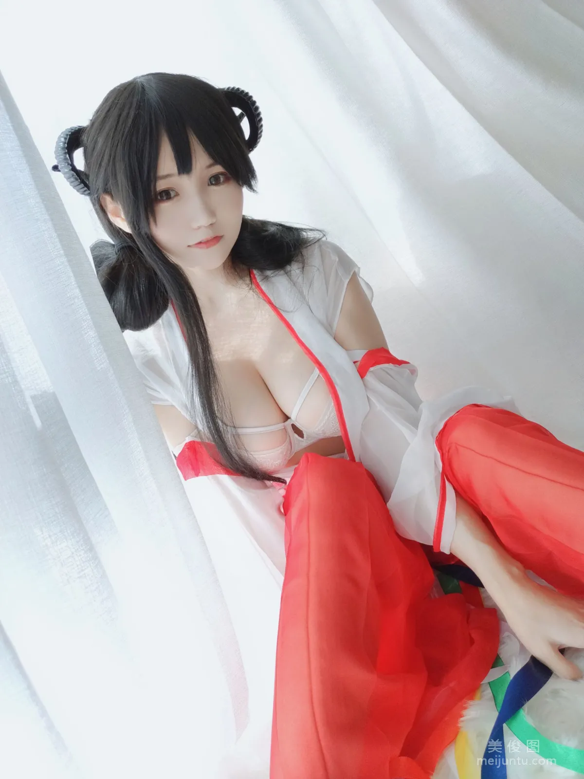 [网红COSER] 动漫博主小仓千代w - 巫女 写真集