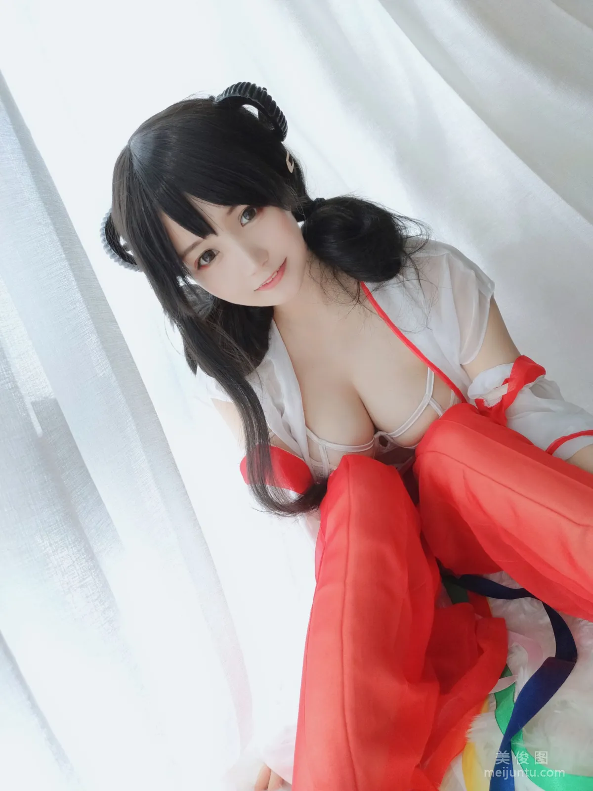 [网红COSER] 动漫博主小仓千代w - 巫女 写真集
