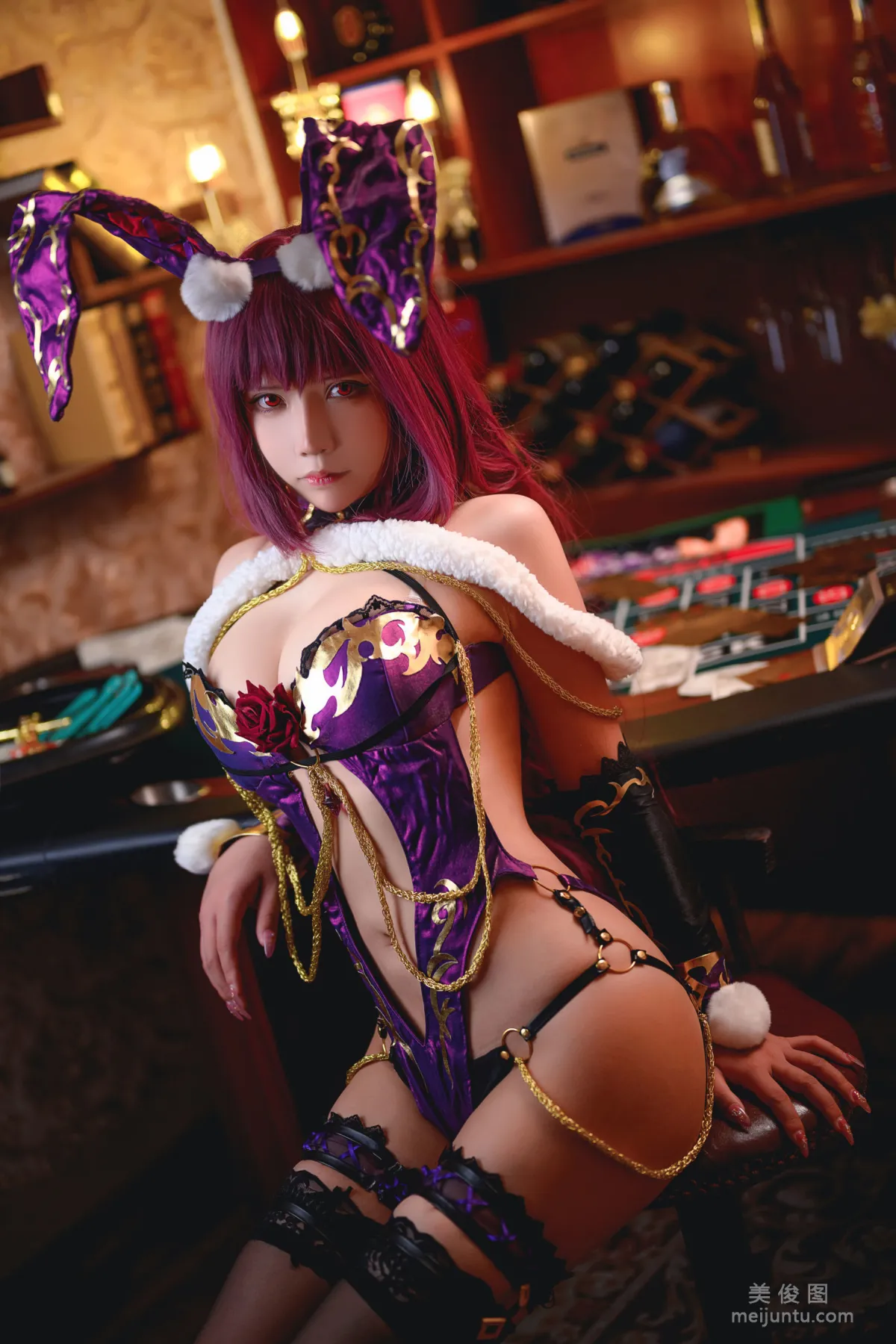[网红COSER] 二次元妹子抱走莫子aa - 兔女郎 写真集