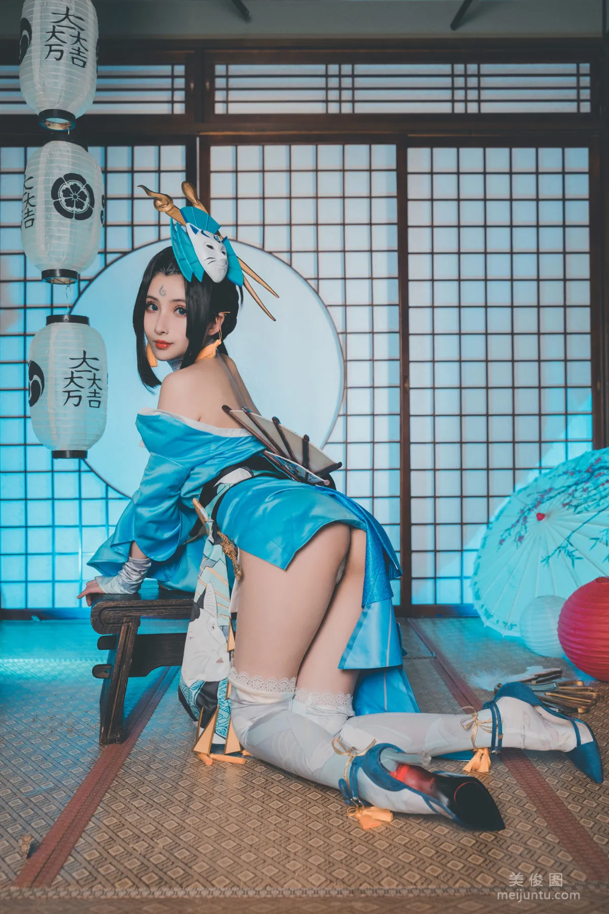 [网红COSER] rioko凉凉子 - 不知火舞魅语 写真集