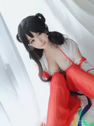 [网红COSER] 动漫博主小仓千代w - 巫女 写真集