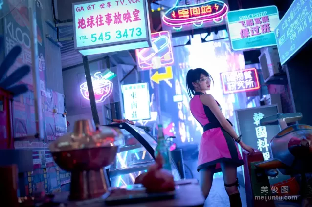 [网红COSER] 周叽是可爱兔兔 - 银河社区 1 写真集