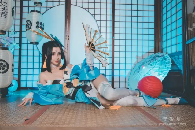 [网红COSER] rioko凉凉子 - 不知火舞魅语 写真集