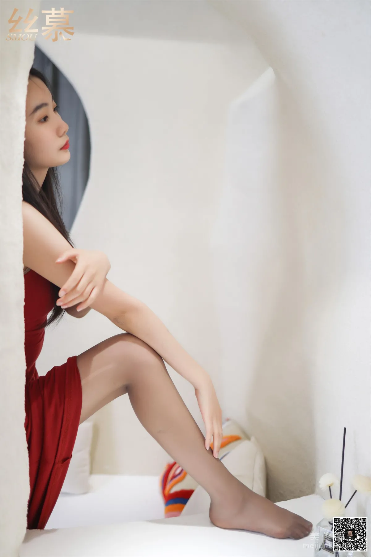 [丝慕] SM261 天天一元 可儿《高贵的红裙惹人温柔》