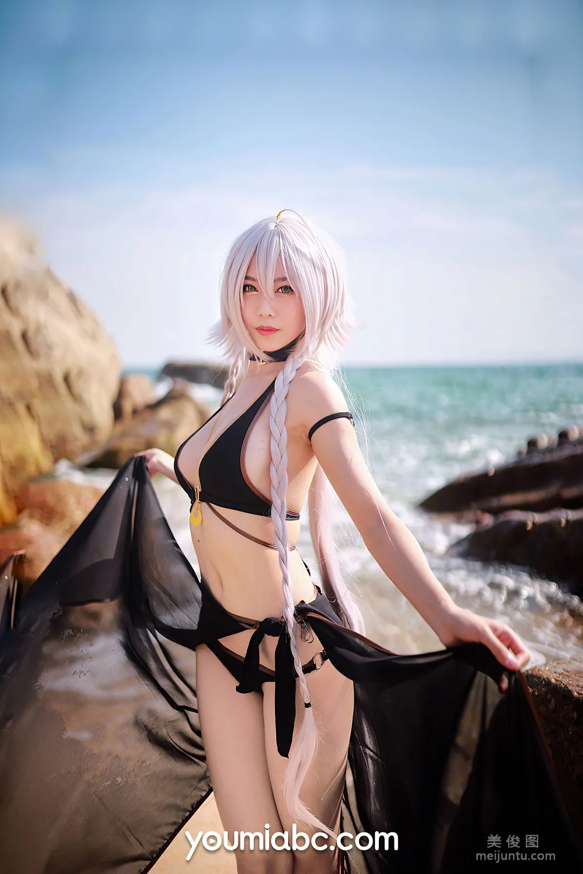 [尤蜜YouMi] 抖娘利世 - FGO~泳装黑贞德