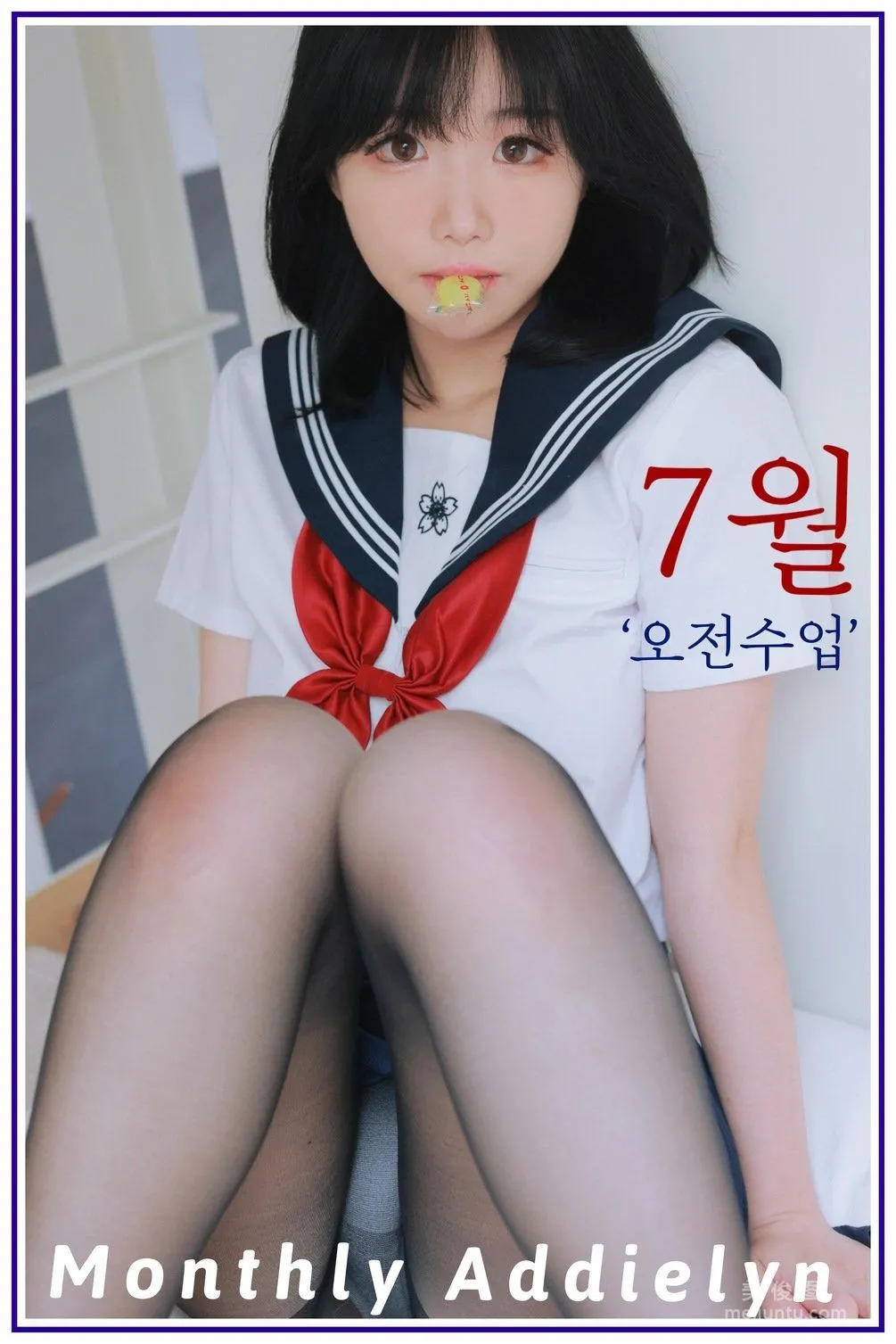 [Addielyn] Monthly Addielyn - July Morning classes 写真套图