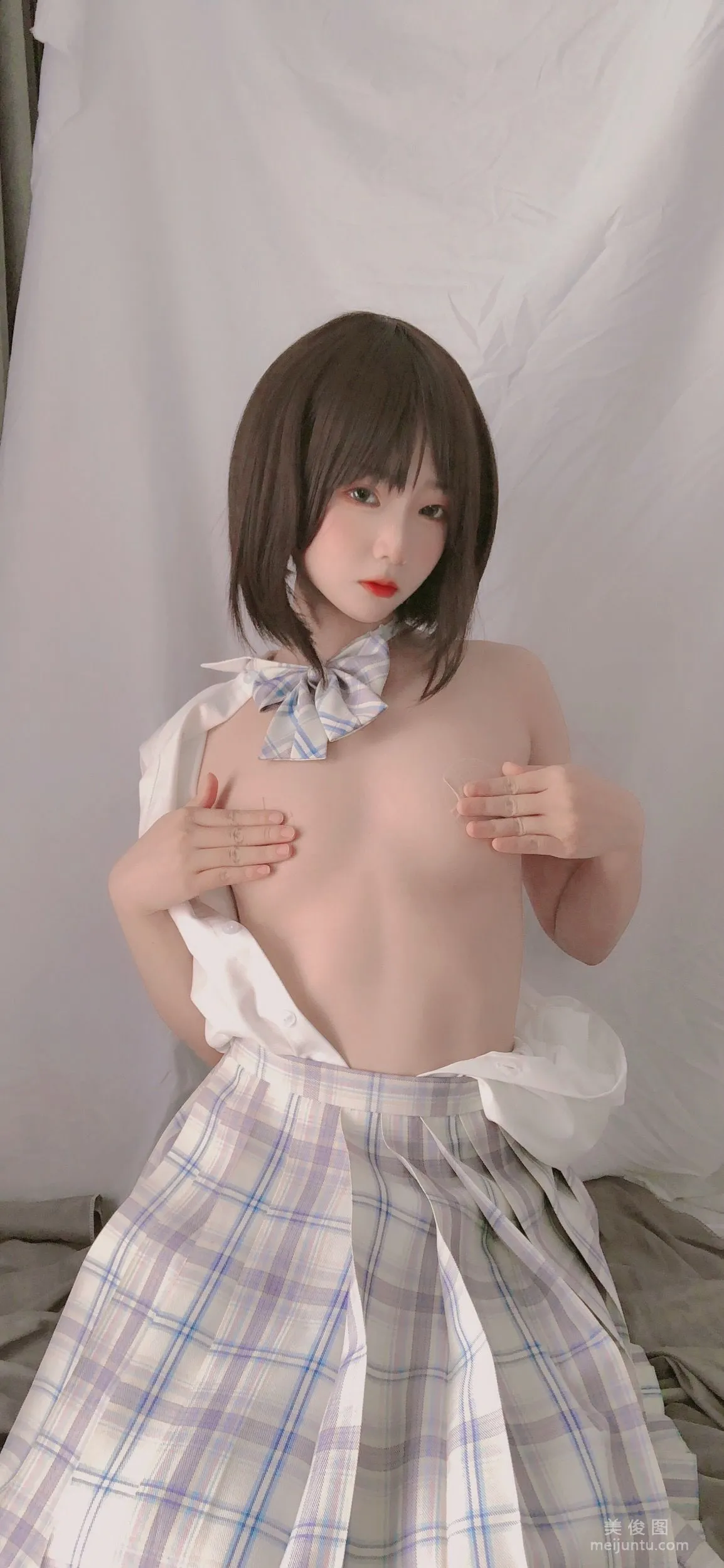 [Cosplay] 萌妹是青水 - 学妹jk