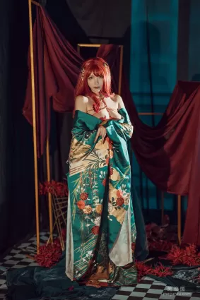 [网红COSER写真] 秋和柯基(夏小秋秋秋) - 和服