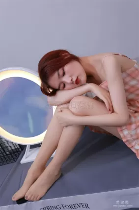 [思话SiHua] SH158 筱蝶 - 桌上的肉丝女孩