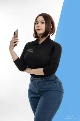[网红COSER写真] Uy Uy - Samsung Sam 套图