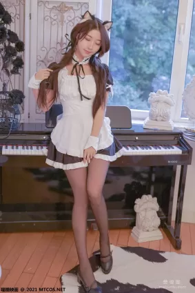[喵糖映画] VOL.348 猫儿女仆 写真套图