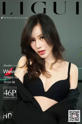 [丽柜Ligui] 网络丽人 Model 微微《梦欲女同事》