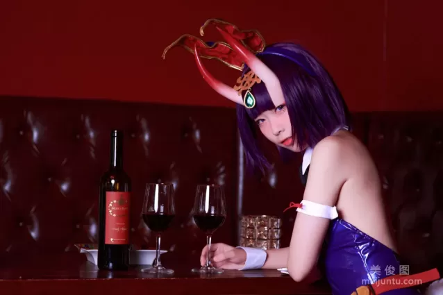 [网红COSER] 动漫博主G44不会受伤 - 酒吞兔女郎