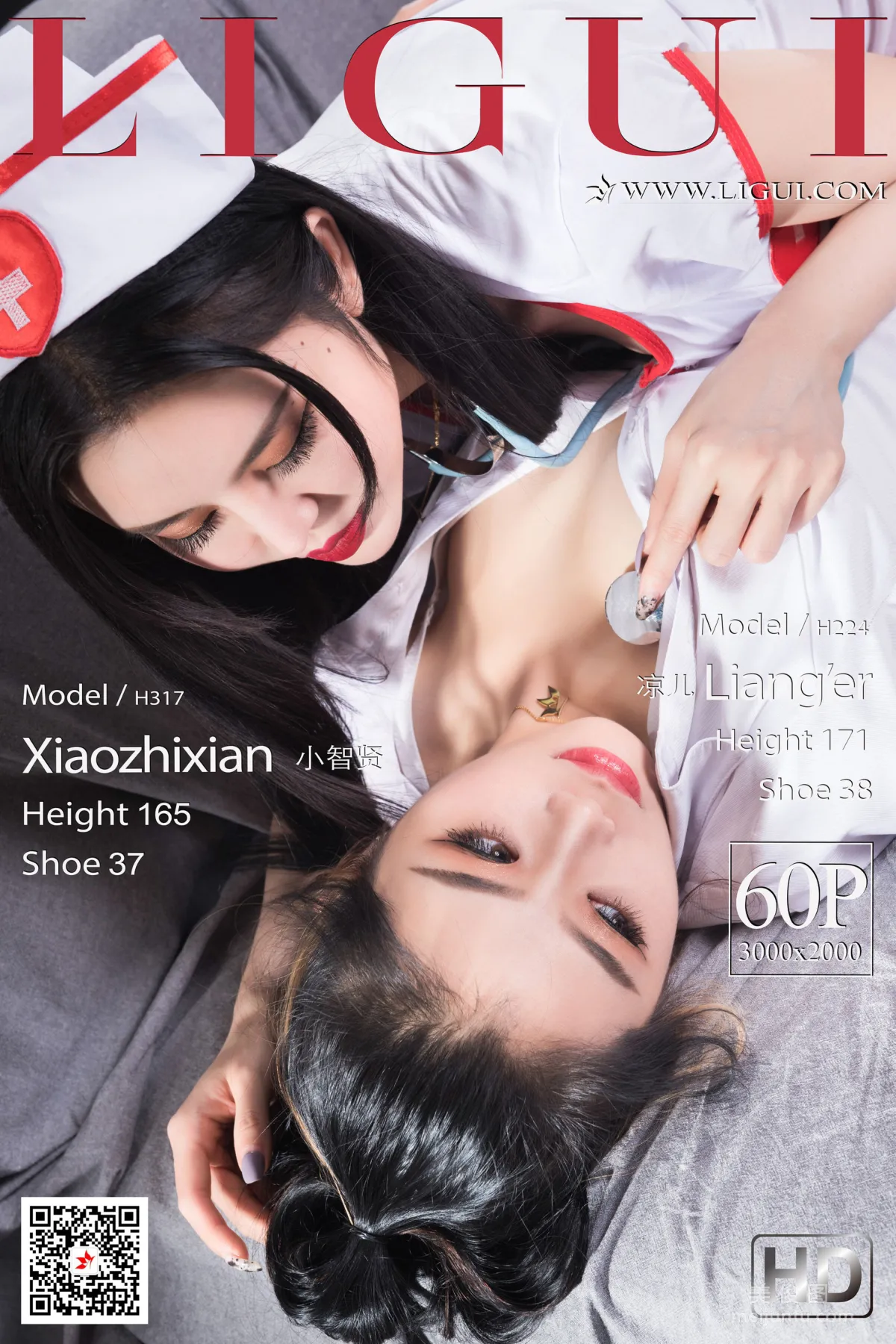 [丽柜Ligui] 2021.01.08 小智贤&amp;凉儿 丝足美腿套图