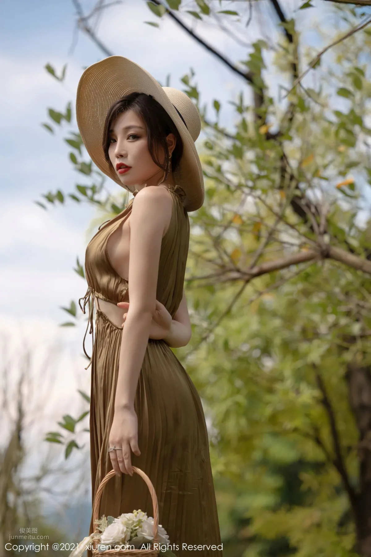 典雅女神芝芝Booty 欧洲风格室内淋漓