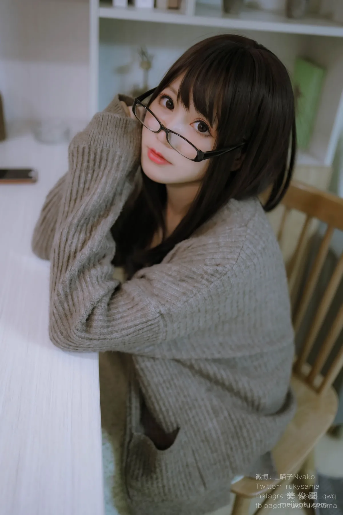 萌妹子Nyako喵子 - 妄想彼女との同棲生活 之 便服系列