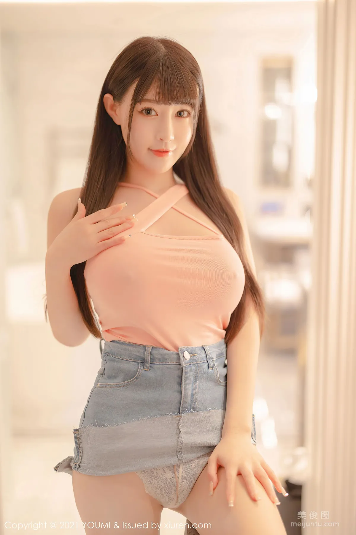 [尤蜜荟YouMi] Vol.649 朱可儿Flower - 风满动人的粉嫩尤物