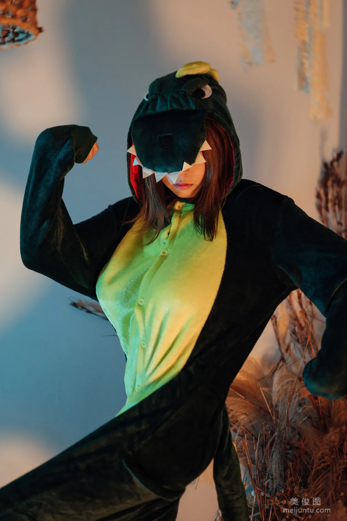 [网红COSER写真] 奈汐酱nice - 哥斯拉