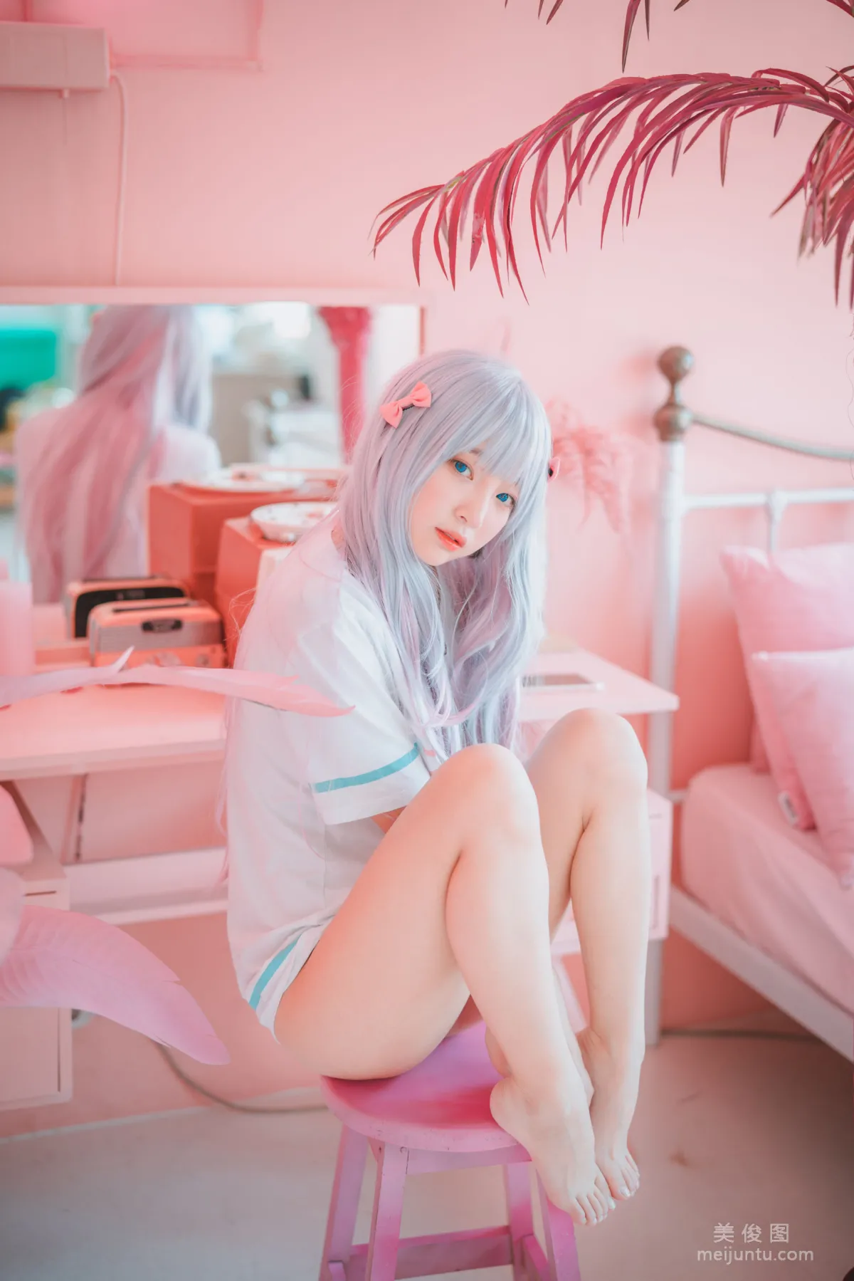 [网红COSER写真] 巨乳少女姜仁卿 - Eromanga Sensei 套图