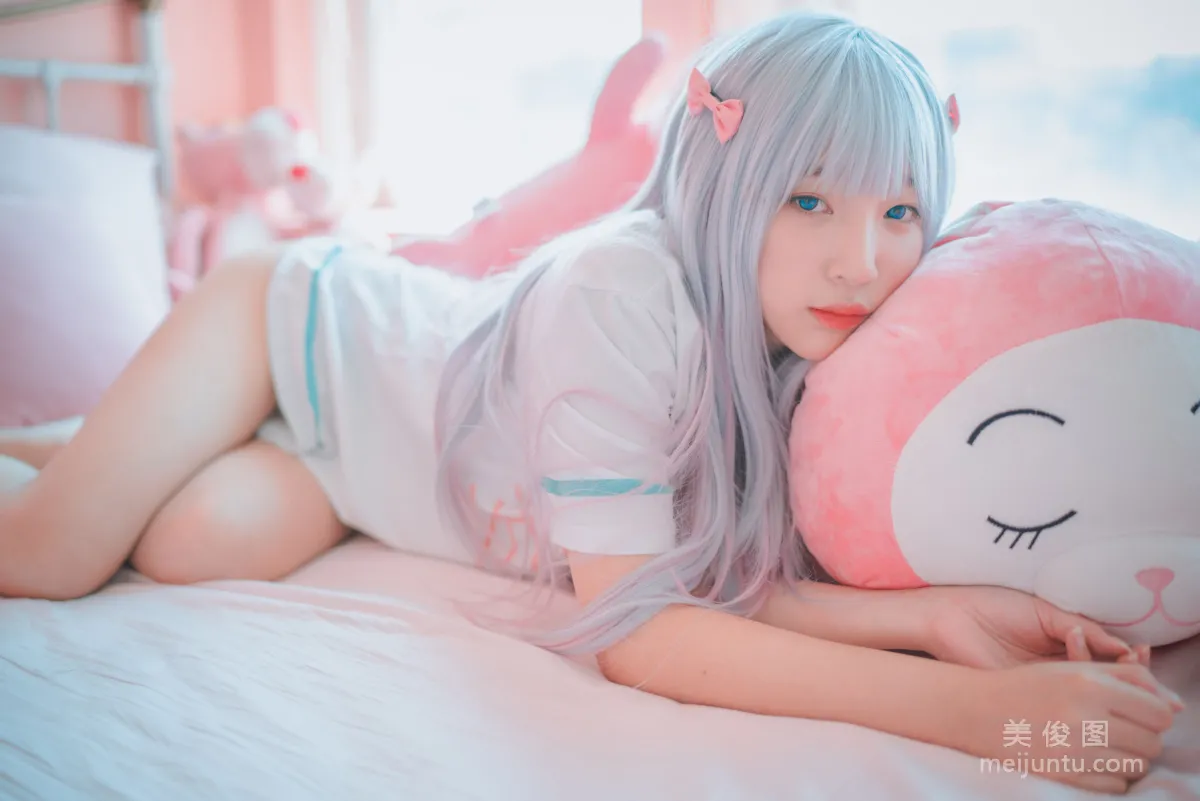 [网红COSER写真] 巨乳少女姜仁卿 - Eromanga Sensei 套图