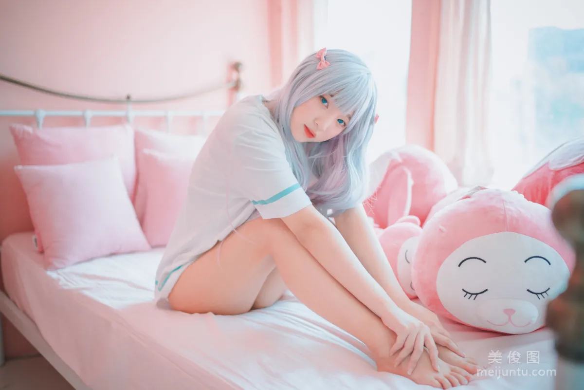 [网红COSER写真] 巨乳少女姜仁卿 - Eromanga Sensei 套图