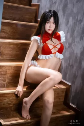 [网红COSER] 动漫博主阮邑_Fairy - 大象 红色 套图
