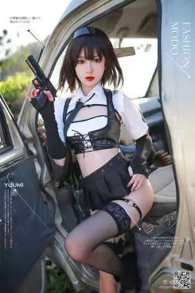 [尤蜜YouMi] 您的蛋蛋 - 停车场の武装娘
