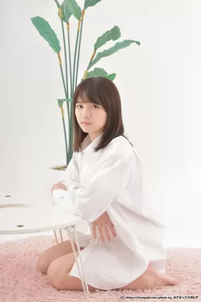 [LOVEPOP] 葉月つばさ - 濡れた髪でワイシャツを羽織り…☆彼シャツ Photo - PPV