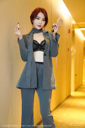 [秀人XIUREN] No.3368 周慕汐baby - 经典职场职业OL制服