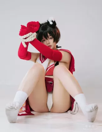 [网红COSER写真] NinJA阿寨寨 - 椿